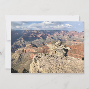 Tarjeta Pequeña Gran Cañón desde arriba