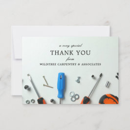 Tarjeta Pequeña Grupo de construcción | Un agradecimiento especial