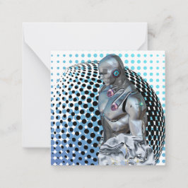 Tarjeta Pequeña Guardián del reino digital