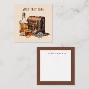 Tarjeta Pequeña Guay Bourbon agrega mensaje