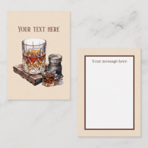 Tarjeta Pequeña Guay Bourbon agrega mensaje