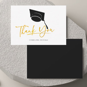 Tarjeta Pequeña Guión de graduación Gracias Graduado 2025