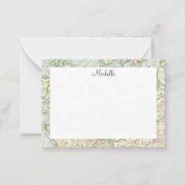 Tarjeta Pequeña Guión de mapa de bits personalizado