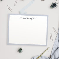 Guión Minimalista gris significa personalizado