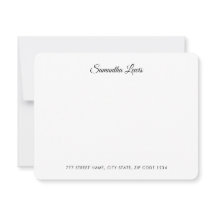 Guion simple elegante profesional personalizado