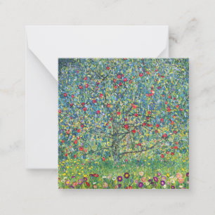 Tarjeta Pequeña Gustav Klimt - Árbol de manzanas