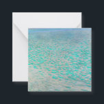 Tarjeta Pequeña Gustav Klimt - Attersee<br><div class="desc">Attersee - Gustav Klimt,  Oil on Canvas,  1910</div>