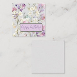 Tarjeta Pequeña Gypsophila