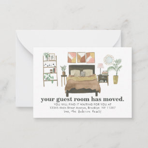 Tarjeta Pequeña Habitación Presupuestaria Moved Boho Moda Dormitor