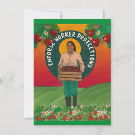 Tarjeta Pequeña Hacer cumplir la protección de los trabajadores: t