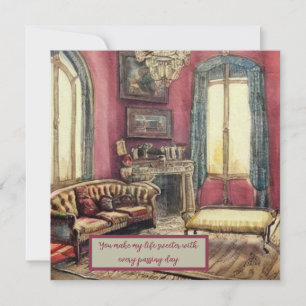 Tarjeta Pequeña Haces mi vida más dulce