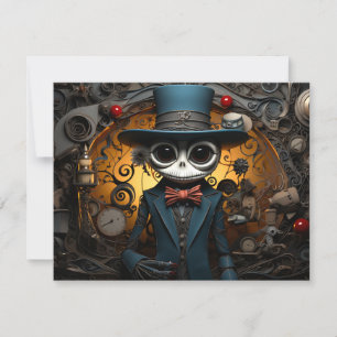 Tarjeta Pequeña Halloween Man