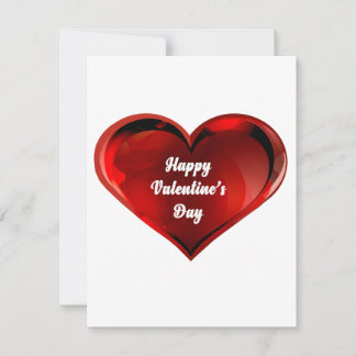 Tarjeta Pequeña Happy Valentine’s Day Note Card