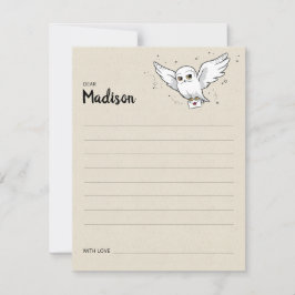 Tarjeta Pequeña HARRY POTTER™ Baby Shower Time Capsule Note