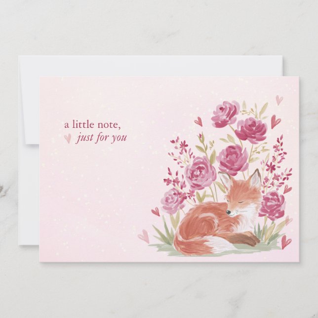 Tarjeta Pequeña Hearthlight Notes A Little Love Romantic Winter (Anverso)