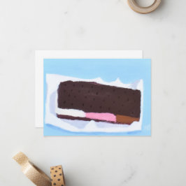 Tarjeta Pequeña Helado