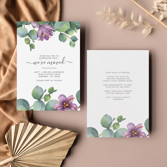 Tarjeta Pequeña Hemos movido la vegetación Eucalyptus cambio de di (Subido por el creador)