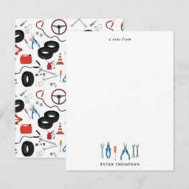 Tarjeta Pequeña Herramientas mecánicas para automóviles