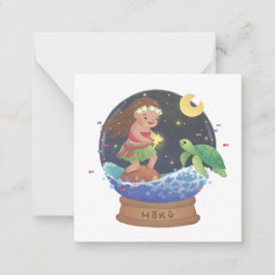 Tarjeta Pequeña Hoku: el Ilustracion de la estrella
