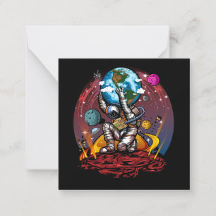 Tarjeta Pequeña Hombre del espacio de Atlas