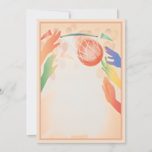 Tarjeta Pequeña Hoop Dreams © (Anverso)