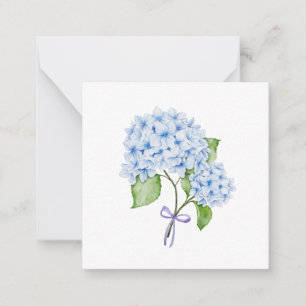 Tarjeta Pequeña Hormigón floral granulogenio arco azul