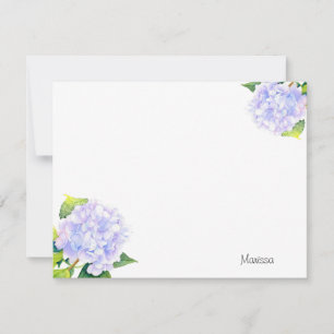 Tarjeta Pequeña Hydrangea