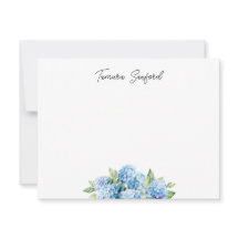 Hydrangea Azul Personalizada