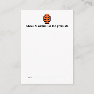 Tarjeta Pequeña Idaho State University Bold Bengala Logo