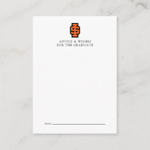 Tarjeta Pequeña Idaho State University Bold Bengala Logo