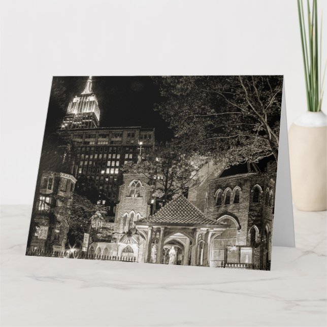 Tarjeta PEQUEÑA IGLESIA EN LA GRAN CITY Jumbo (Anverso)