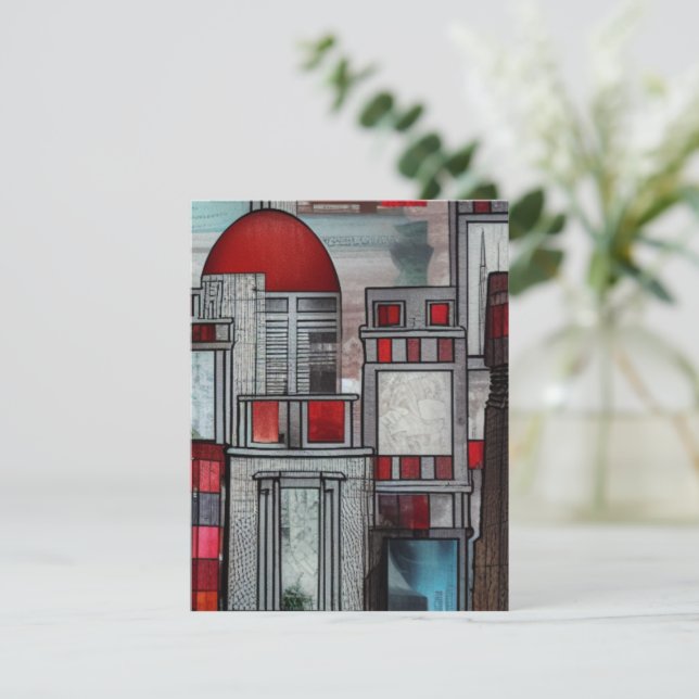 Tarjeta Pequeña Impresiones de arquitecto (Anverso de pie)
