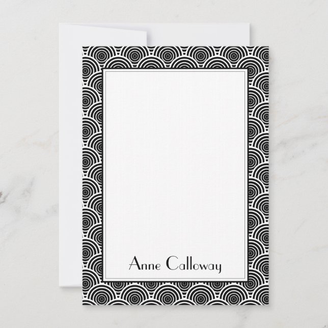 Tarjeta Pequeña Imprimir Deco (Anverso)