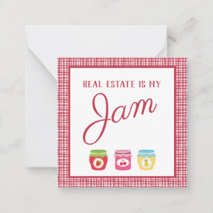 Tarjeta Pequeña Inmobiliaria es mi Jam Pop By
