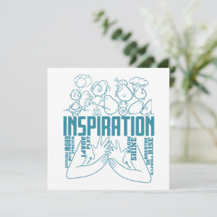 Tarjeta Pequeña Inspiración - Diseño ASL