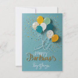 Tarjeta Pequeña ¡Invitaciones de cumpleaños de alta calidad! Tarje