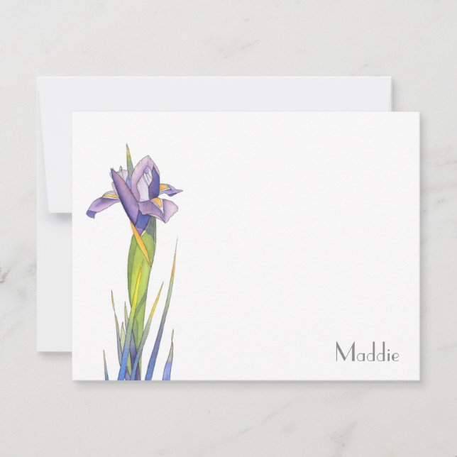 Tarjeta Pequeña Iris 2 (Anverso)