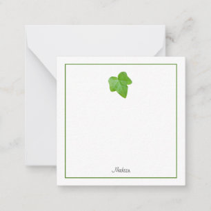Tarjeta Pequeña Ivy Leaf