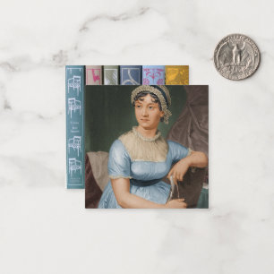 Tarjeta Pequeña Jane Austen Note