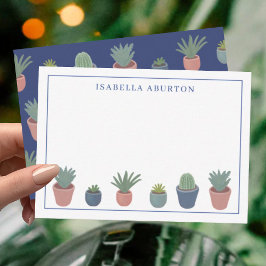 Tarjeta Pequeña Jardinería Plantas Personal