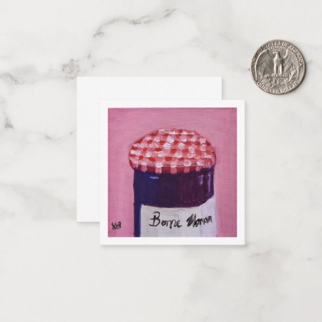 Tarjeta Pequeña Jelly (Anverso/Reverso In Situ)