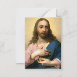 Tarjeta Pequeña Jesus Christ Notecard
