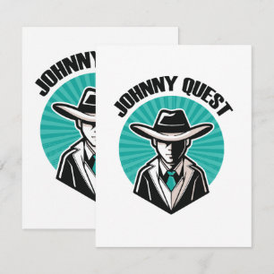 Tarjeta Pequeña Johnny Quest