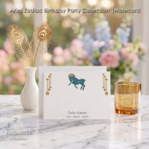 Joyas de perla y oro con signo zodiacal Aries