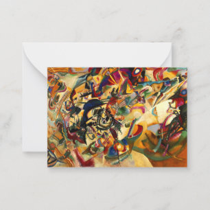 Tarjeta Pequeña Kandinsky - Composición VII
