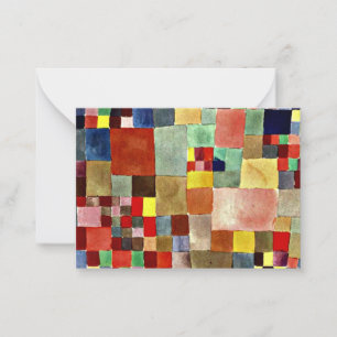 Tarjeta Pequeña Klee - Flora en arena