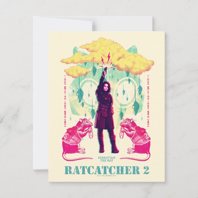 Tarjeta Pequeña La brigada suicida | Ilustracion Ratcatcher 2 (Anverso)