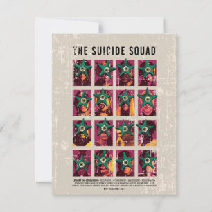 Tarjeta Pequeña La brigada suicida   Starro Squad Edition