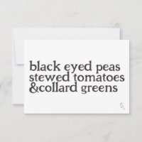 La buena suerte del notecard plano