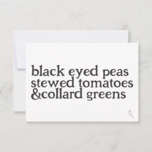 Tarjeta Pequeña La buena suerte del notecard plano